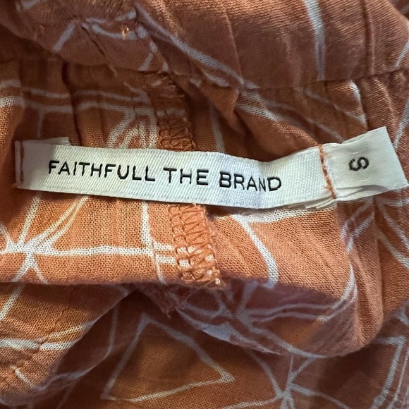 Faithfull The Brand Muscat Playsuit Romper Size S - Picture 8 of 9